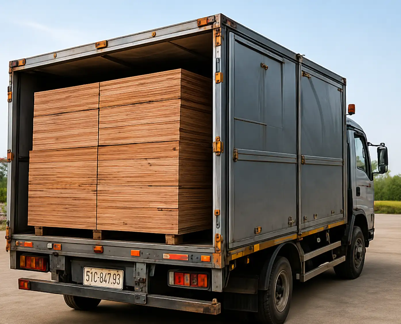 Ứng dụng plywood trong đóng gói và vận chuyển